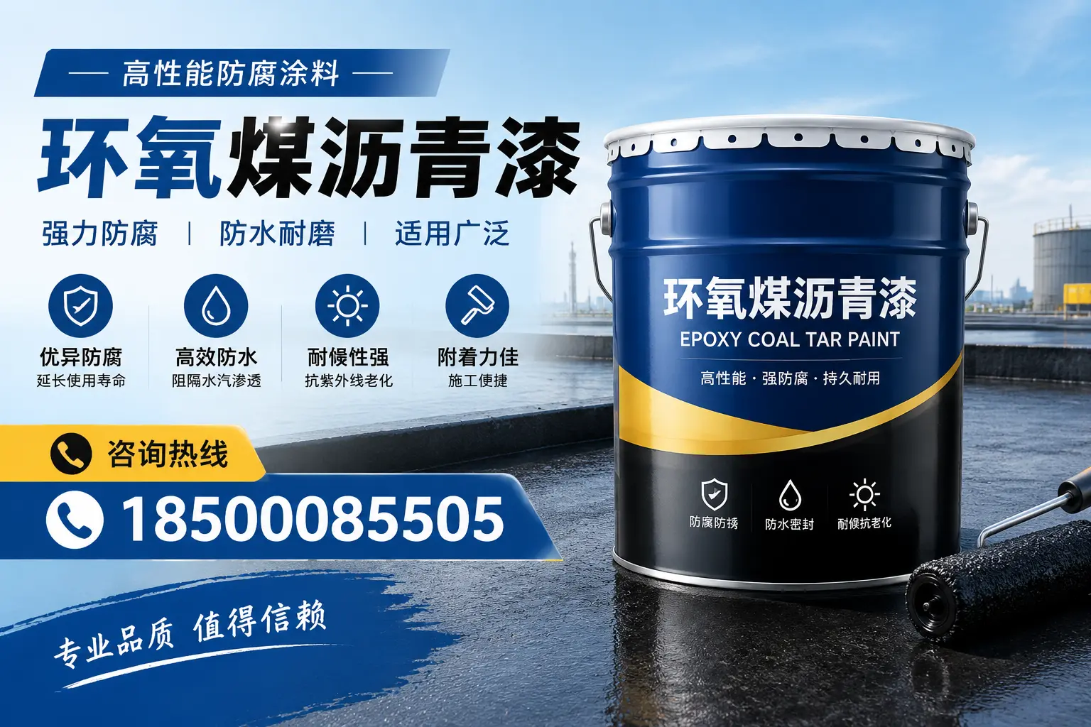 环氧煤沥青漆的主要成分与功能，吕梁用户深度了解